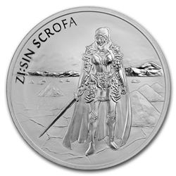 2019 South Korea 1 oz Silver ZI:SIN Scrofa BU