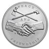 Image 2 : U.S. Mint Silver John Adams Presidential Medal