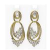 Image 1 : 4.33 ctw Diamond Earrings 18K Yellow Gold
