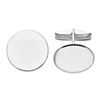 Image 1 : 14K WG Circular Cuff Links