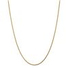 Image 2 : 14k Yellow Gold 1.75 mm Diamond Cut Rope Chain - 36 in.