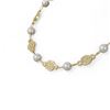 Image 2 : 7 ctw Diamond & Pearl Necklace 18K Yellow Gold