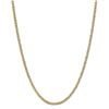 Image 1 : 14k Yellow Gold 3.20 mm Semi-Solid Anchor Chain Necklace - 24 in.