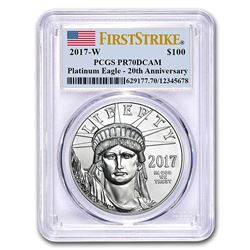 2017-W 1 oz Proof Platinum American Eagle PR-70 PCGS (FS)