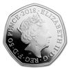 Image 2 : 2018 Great Britain Silver 50p Beatrix Potter Proof (Peter Rabbit)
