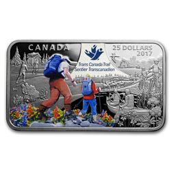2017 Canada 1 oz Silver $25 The Great Trail