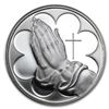 Image 1 : 1 oz Silver Round - Praying Hands