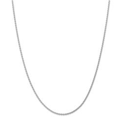 14k White Gold 1.75 mm ParisianWheat Chain - 22 in.