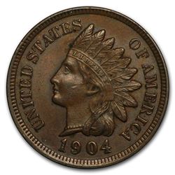 1904 Indian Head Cent BU (Brown)