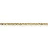Image 2 : 14k Yellow Gold 3.20 mm Anchor Chain Bracelet - 10 in.