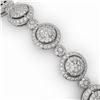Image 3 : 10.5 ctw Diamond Designer Bracelet 18K White Gold