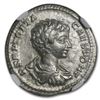 Image 2 : Roman AR Denarius Emperor Geta (209-211 AD) VF NGC