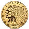 Image 1 : $2.50 Indian Gold Quarter Eagle XF (Random Year)