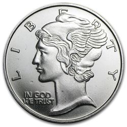 1 oz Silver Round - Mercury