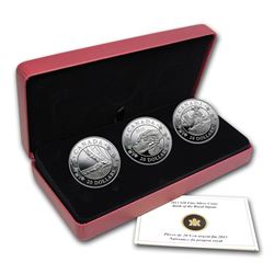 2013 Canada 3-Coin Silver Birth of the Royal Infant Proof Set