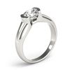 Image 3 : 1 ctw Certified VS/SI Diamond Solitaire Ring 14k White Gold