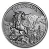 Image 1 : 2 oz Silver High Relief Round - The Unicorn