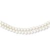 Image 1 : 14k Gold 5-5.5 mm 2 Strand Freshwater Cultured Pearl Necklace