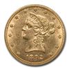 Image 2 : 1892-O $10 Liberty Gold Eagle MS-61 NGC