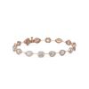 Image 1 : 6.31 ctw Mix Cut Diamonds Designer Bracelet 18K Rose Gold