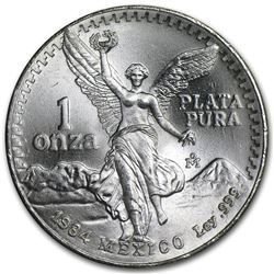 1984 Mexico 1 oz Silver Libertad BU
