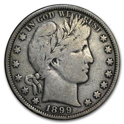 1899 Barber Half Dollar Fine