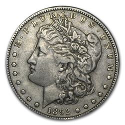 1892-S Morgan Dollar XF