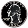 Image 1 : 1958 Washington Quarter Gem Proof