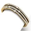 Image 2 : 15 ctw Certified VS/SI Diamond Bracelet 18K Yellow Gold
