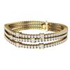 Image 3 : 15 ctw Certified VS/SI Diamond Bracelet 18K Yellow Gold