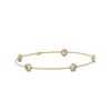 Image 1 : 2.5 ctw Diamond Station Bracelet 18K Yellow Gold