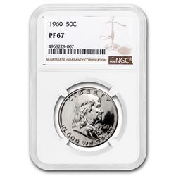 1960 Franklin Half Dollar PF-67 NGC