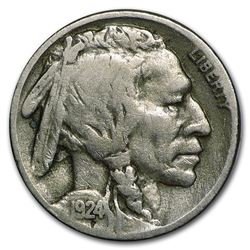 1924-S Buffalo Nickel Fine