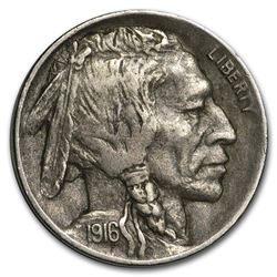 1916-D Buffalo Nickel XF