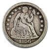 Image 1 : 1856 Liberty Seated Dime Large Date VF