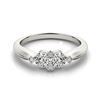 Image 1 : 1.1 ctw VS/SI Diamond 2 Stone 2 Stone Ring 14k White Gold