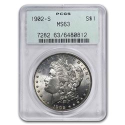1902-S Morgan Dollar MS-63 PCGS