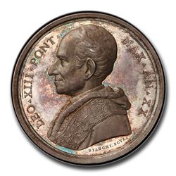 1897 Papal States AR Medal Leo XIII SP-64 PCGS