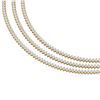 Image 2 : 20 ctw Certified SI/I Diamond 2 Prong Necklace 18K Yellow Gold