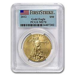 2012 1 oz Gold American Eagle MS-70 PCGS (FS)