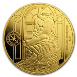 2018 Gold ‚¬50 Masterpieces of Museums Proof (Le Baiser)