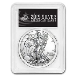2019 Silver American Eagle MS-70 PCGS (First Day, Black Label)