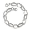 Image 2 : 14k White Gold Polished Fancy Link Bracelet