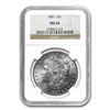Image 1 : 1887 Morgan Dollar MS-64 NGC