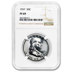 1957 Franklin Half Dollar PF-69 NGC