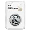 Image 1 : 1957 Franklin Half Dollar PF-69 NGC