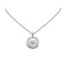 Image 1 : 2.71 ctw Intense Blue Diamond Necklace 18K White Gold