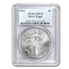Image 1 : 2002 Silver American Eagle MS-70 PCGS (Registry Set)