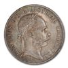 Image 1 : 1878 Austria Silver 2 Florin Franz Joseph I MS-65 PCGS
