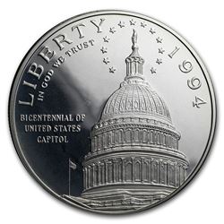 1994-S Capitol $1 Silver Commem Proof (Special Package)